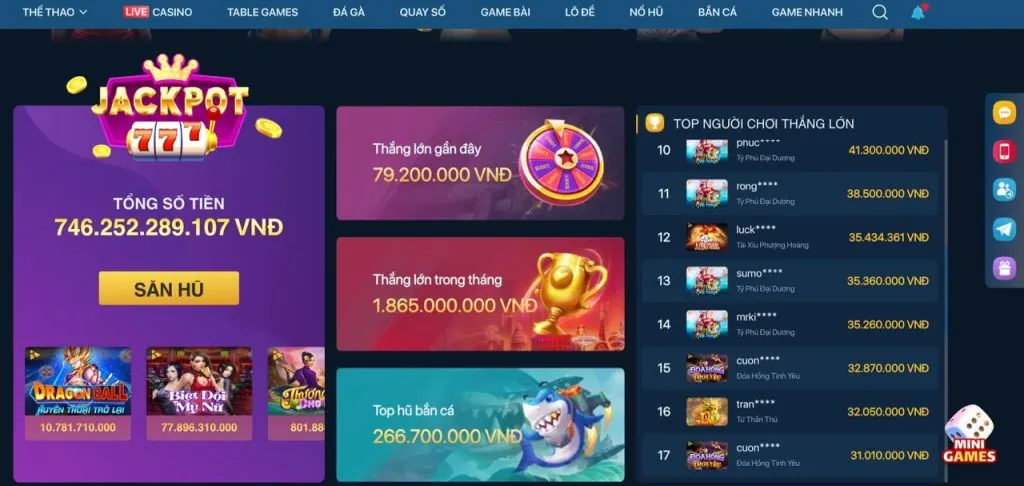 Ba viên xúc xắc được lắc trong trò chơi Sic Bo, một trò chơi casino cổ điển châu Á phổ biến tại Fishing Casino.